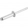 Rebite de repuxo 2,4 x 10 mm com 100 pe�as