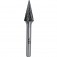 Lima rotativa endurecida c�nica reta 6 x 18 mm haste 6 mm - 23.209