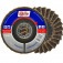 Disco de lixa flap disc manta abrasiva 4.1/2
