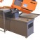 Serra fita horizontal 1,5 CV 250 mm com cabe�ote manual trif�sica - FMG-500