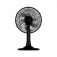 Ventilador de mesa 30 cm 6 p�s 3 velocidades - Turbo 6  110V