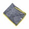 Toalha de microfibra para secagem automotiva 60 x 90 cm cinza - 25236