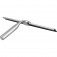 Rodo de a�o inox 250 mm com suporte para fixa��o