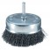 Escova de a�o tipo copo arame ondulado 1.1/2