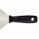 Esp�tula flex�vel met�lica 12 cm com cabo pl�stico