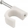 Grampo para de fios redondo em pl�stico 8 mm