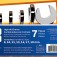 Jogo de chave combinada com catraca 8 a 19 mm com 7 pe�as