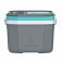 Caixa t�rmica 20 litros cinza plus com verde litoral - SUV 20L