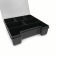 Organizador pl�stico com 6 compartimentos com tampa - 43804001