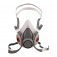 M�scara respirat�ria semifacial m�dio - 6200