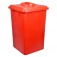 Cesto coletor de lixo 100L tampa flip top sem adesivo - CD12VM