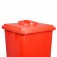 Cesto coletor de lixo 100L tampa flip top sem adesivo - CD12VM