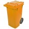 Cesto de lixo gari 240L com rodas de 300 mm sem pedal - C241LJ