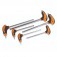 Jogo de chave hexalobular tipo L com cabo T 6 pe�as - BW 96T