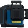 N�vel a laser verde a bateria 60/160m com acess�rios Sem Bateria - GLL 80-33 G