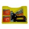 Grampeador manual 4 a 14 mm com maleta e kit de grampos - BFH0133
