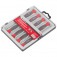 Jogo de chave de precis�o fenda/phillips e hexalobular com 8 pe�as - 115899