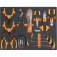 Arm�rio Mobili�rio para oficina tampo inox com kit 268 ferramentas - C45PRO 2.0X
