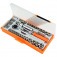 Jogo de bits e soquetes com chave catraca 40 pe�as - 13565