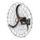 Ventilador de parede industrial 1 metro oscilante alta vaz�o - V100NOM  110V/220V