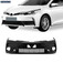Para-choque Corolla 2017 a 2019 dianteiro preto liso - 7030