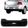 Para-choque Voyage 2009 a 2012 traseiro preto liso - 6355