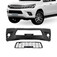 Para-choque Hilux 2015 a 2018 dianteiro preto com grade cabine dupla - 7082