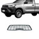 Grade Hilux Cabine Dupla 2015 a 2018 dianteiro preto - 7079