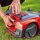 Rob� cortador de grama a bateria 18V corte de 18 cm com bateria - FREELEXO CAM 500  110V/220V