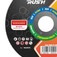 Disco de corte para a�o inox 110 x 20 mm - Rush