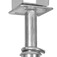 Suporte U fixo galvanizado para vigas H20 e met�licas- 71001010