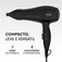 Secador de cabelo 1300W dobr�vel 2 temperaturas bivolt - Intense Travel WS1300  110V/220V