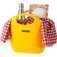 Bolsa pl�stica multiuso 20 litros amarela