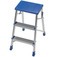 Escada banqueta de alum�nio 2 degraus + patamar - 40000/001