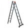 Escada de alum�nio extens�vel 3,52 x 5,98 m 2 x 12 degraus 3 em 1