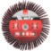 Roda de lixa 60 x 30 mm com haste - 741209