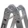 Escada multifuncional de alum�nio 3 x 4 com 12 degraus 11 em 1 - ESC0265RO