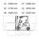 Empilhadeira el�trica contrabalan�ada 2500Kg 4800mm com bateria l�tio 80V 300A trif�sica 220V - PC25