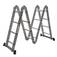 Escada multifuncional de alum�nio 4 x 4 com 16 degraus 11 em 1 - ESC0266RO