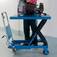 Mesa hidr�ulica pantogr�fica capacidade 1000 kg com roda de PU - ME1000