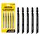 L�mina serra tico tico 100 mm 8 dentes para madeira 5 pe�as - BOM-5130