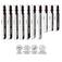 L�mina serra tico-tico 6/21 mm para madeira e metal 5 pe�as - BOM-5156 
