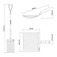 Forcado para cascalho com cabo - 77128404