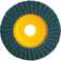 Disco de lixa flap disc reto 4.1/2