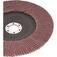 Disco de lixa flap disc reto 7